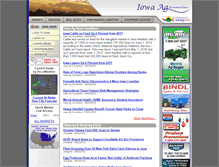 Tablet Screenshot of iowaagconnection.com
